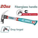 product_image_name-TOTAL-THCH61020 Claw hammer Weight:20oz/560g-6pcs.-1