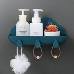 product_image_name-Generic-Cloud Bathroom Organizer Shelf +3Hooks+ Adhesive Sticker-1
