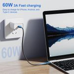 product_image_name-Flushrenic-Multi USB Charging Adapter Cable Kit,Multi Charging Cable Case Convertor USB C to iOS Device/Type C/Micro/USB A Adapter,Convertor Storage Box for Traveling Phone Pad Charging PC Computer Data Transfer-4