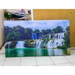 Majestic Multi-Tiered Waterfall Canvas Wall Art