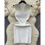 product_image_name-Magic Evening-Sleeveless Vest Knitted Skirt Women's Summer.-1
