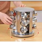 Rotating Spice  Rack For 12 Jars.
