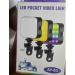 product_image_name-Generic-Rechargeable RGB LED Light with Clip AY-83-2