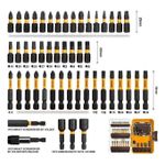 product_image_name-Ingco-AKDL25106 51 Pcs impact screwdriver bits set-2