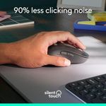 product_image_name-Logitech-Signature M650 Bluetooth Wireless Mouse, Silent Clicks, Customizable Side Buttons, Bluetooth, for PC/Mac/Multi-Device/Chromebook - Graphite/Black (910-006253)-5