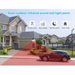 product_image_name-Generic-Burglar Alarm Security System Solar Charging PIR Motion Sensor IP65 Waterproof With Remote Control-4