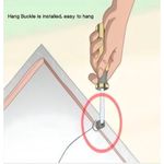 product_image_name-Canvas Prints-Golden Deer Abstract Canvas Printed Art-5