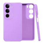 Soft Silicone Slim Fit Cover Anti-Scratch Shockproof Case for vivo Y29 - Purple