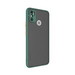 product_image_name-Generic-Tecno Spark 6 Air Phone Case, Translucent Frosted Smoke Mobile Cover with Raised Camera Protection for Fourth Device-2