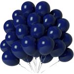 Qualatex Blue Balloons 100 Pack 12 Inch Dark Blue