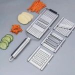 product_image_name-ST-Multi-Function Stainless Steel Vegetable Slicer – 4 in 1 Kitchen Cutter & Grater-1