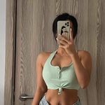 product_image_name-Fashion-Chic Padded Cotton Vest - Green-3