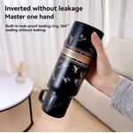 product_image_name-Generic-600ml Stainless Steel Vacuum Insulated Flask With Handle Lid, Leak Resistant Thermal Coffee And Tea Travel Bottle-2