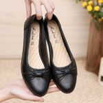 product_image_name-FUXING FASHION-Ladies' waterproof leather shoes and flat shoes-5