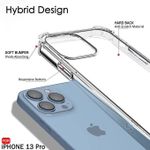 product_image_name-Generic-Non-Yellowing Transparent Hard Back PC+TPU Cover Case for iPhone 13 Pro-2