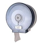QUBIO Wall-Mounted Jumbo Roll Toilet Paper Dispenser (Translucent Blue)