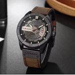 Curren Modern Industrial Quartz Wristwatch
