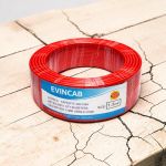 Evin 1.5mm Red Single Core Solid Safe Wiring Heat Resistant Electrical Wiring Cable