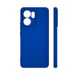 Soft Silicone Slim Fit Cover Anti-Scratch Shockproof Case for OPPO Reno 14 F - Blue