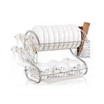 product_image_name-Generic-2 Tier Dish Rack, Double Layer Dish Rack-2