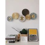 Large Creative Silent Modern Iron Leaf Wall Décor Clock