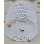 Luminarc Set of 6(Ziva Peach)Plates 