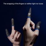 product_image_name-Generic-Gaming Superconducting Sweat Resistant Finger Gloves(Purple)-5