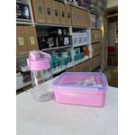  2pcs  kids lunch  box with water bottle(C) 