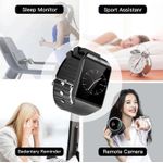product_image_name-Generic-W-007 Bluetooth Smart Watch with Camera, Pedometer, Sleep Monitor & Sedentary Reminder-4