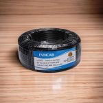 Evin 2.5mm Single Core Solid Heat Flame Resistant Flexible Durable Electrical Wiring Cable 