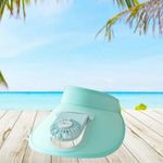 product_image_name-Generic-Sun Visor Hats With USB Fan-2