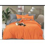 6pc Double sided Duvet cover Size 6x7 