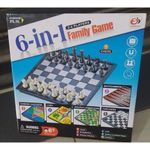 6 In 1 Small Magnetic Board Game Set