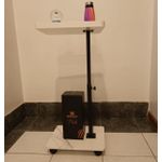 product_image_name-Generic-2-Layer Coffee Table / Bedside Table – Modern Double-Tier Side Table with Storage Shelf-1