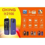 Oking OK2166, 1.77", Wireless FM ,Camera, Bright Touch, 1000mAh (Dual Sim)-Blue