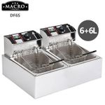 Macro double deep fryer