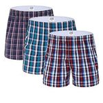 Boxer Shorts - 3 Pieces - Pure Cotton- Multicolor