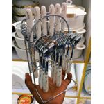 24 PCS Cutlery Set – Marble Design