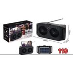 119 Plus Portable Solar Wireless Speaker
