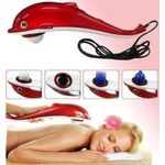 Dolphin Infrared Hammer Handheld Full Body Massager, Red