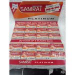 SAMRAT 100 Pcs Stainless Sharp Razor Blades