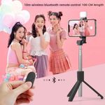 product_image_name-Generic-Multifunctional Wireless Bluetooth Extended  selfie stick R1S PLUS 100 CM length  Tripod + Fill Light +Shutter Remote-3