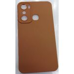 Infinix Hot 20iSoft Silicone Non Slippery Protective Back Cover Case