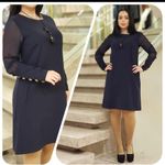 Ladies Official Shift Dress-Black