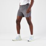 product_image_name-KIPRUN-Men's Run 500 Comfort Running Shorts - Anthracite Grey-2
