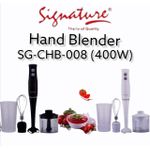 AC Signature HAND BLENDER 400W + FREE THERMOS