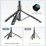 product_image_name-Generic-1530mm-L16 Wireless Selfie Stick Tripod with 1/4” Screw Mount & Bluetooth Remote-5