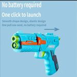 product_image_name-Generic-Kids Manual Soft Bullet Toy Gun – No Battery Required – One Click Launch -2