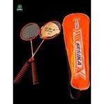 product_image_name-Generic-KESIKA Badminton Set 2 Rackets + 3 Shuttlecocks + Carrier Bag-7