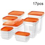 product_image_name-Generic-17-Piece BPA-Free Microwaveable and Freezer-Safe Storage Container Set with Lids (Orange)-1